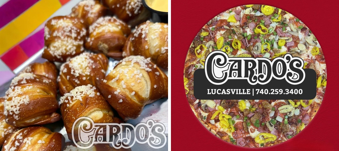 Cardo's Pizza of Lucasville Menu